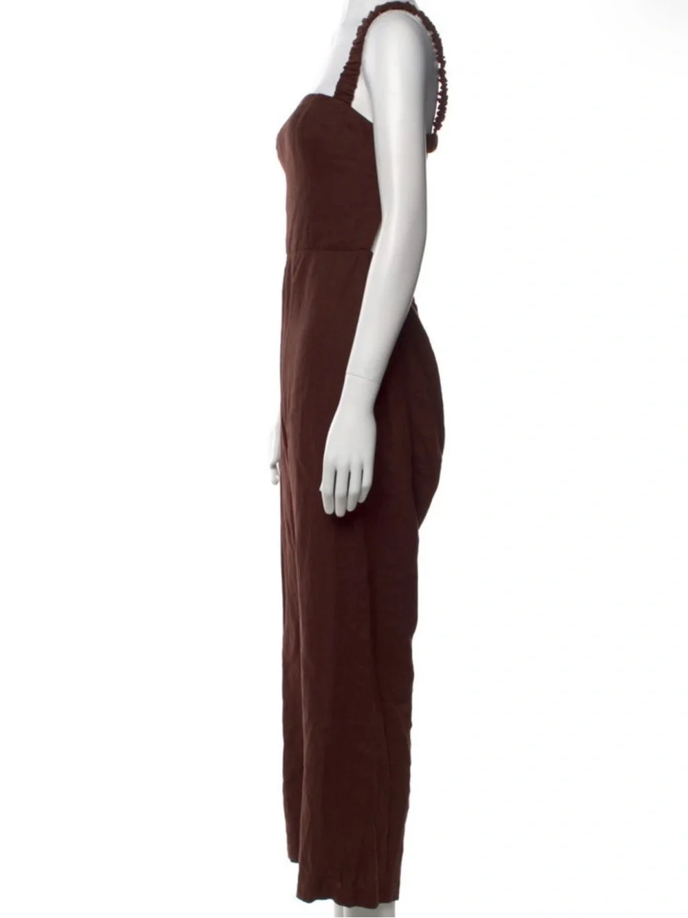 Reformation Linen Square Neckline Jumpsuit Size: S| US 4